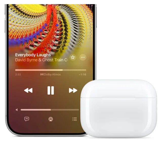 هدفون بلوتوثی اپل مدل AirPods Pro 3 با نویز کنسلینگ فعال، قابلیت پخش صدای محیطی، عمر باتری 102796072