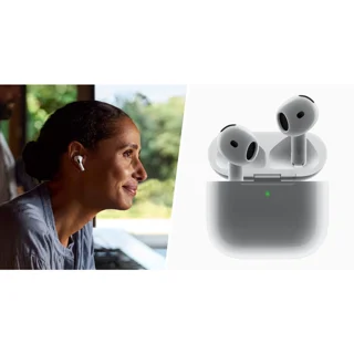 هدفون بلوتوثی اپل مدل AirPods 4 فاقد قابلیت نویز کنسلینگ، درگاه شارژ USB Type-C، شارژ بی س 102796082