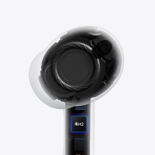 هدفون بلوتوثی اپل مدل AirPods Pro 3 با نویز کنسلینگ فعال، قابلیت پخش صدای محیطی، عمر باتری 102796069